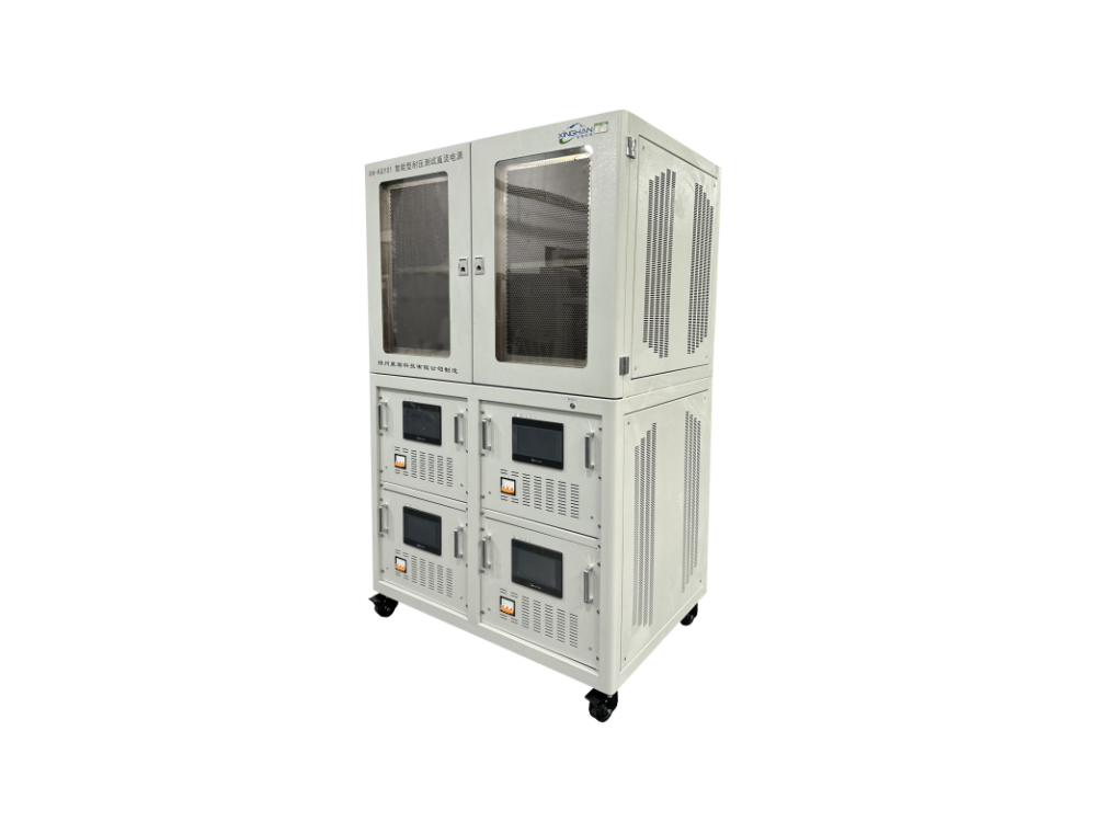 Intelligent voltage withstand testing system for capacitors (explosion-proof testing)